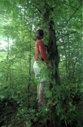 Ferida Osmanovic hung herself from a tree outside the UN Airbase Tuzla, the morning after being pushed out of Srebrenica by Bosnian Serbs who overran the UN safe haven, July 14, 1995. Over 25,000 civilians where forced to leave the east Bosnian enclave.