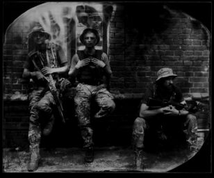 Volunteers of Pirogov First Volunteer Mobile Hospital. Slavyansk.Donbas. 12th June 2022. PFVMH is a non-governmental organization of civilian healthcare professionals providing medical care on the frontline of the war in Ukraine.