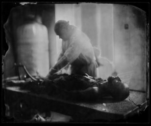 Kharkov morgue. 2.6.22, the body of a foreign volunteer soldier