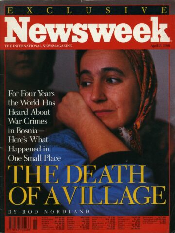 04151996_NEWSWEEK_BOSNIA_COVER - Gary Knight