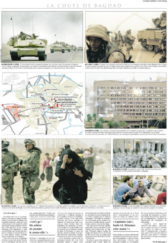 2003.04.11 Rémy Ourdan - Irak 9 avril 2003, le jour où le lieutenant-colonel McCoy et ses marines ont pris Bagdad - Le Monde - Remy Ourdan-2